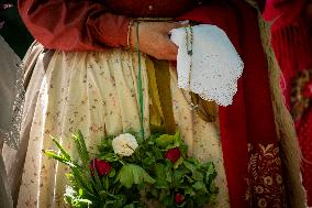 Corpus Christi procession in Letarovice