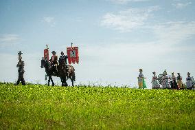 Corpus Christi procession in Letarovice