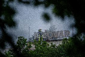 Konrad brewery, fire, firefighters