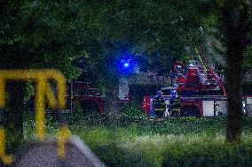 Konrad brewery, fire, firefighters