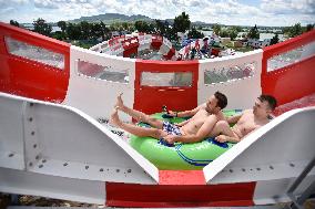 Aqualand Moravia, toboggan, pools, fun