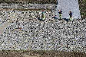 Raciborz dam, Odra river