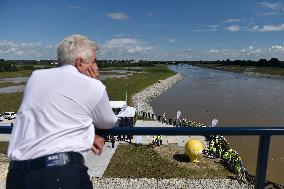 Raciborz dam, Odra river