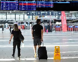 Prague airport Letiste Praha, Vaclav Havel Airport, tourist, passengers