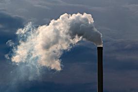 chimney, smoke, sky, emission, exhalation