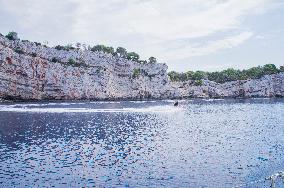 Telascica Nature Park, water scooter