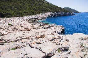 Telascica Nature Park, cliff