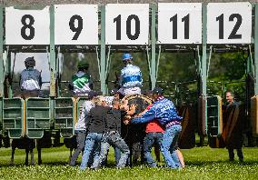 race meeting Memorial of Eva Palyzova, starting box