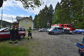 Train collision, Pernink