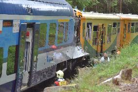 Train collision, Pernink