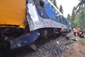 Train collision, Pernink