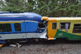 Train collision, Pernink