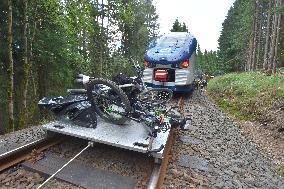 Train collision, Pernink