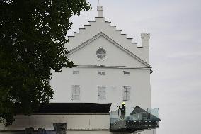 fire in Museum Kampa