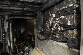 fire in Museum Kampa