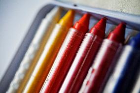 wax colored pencil, pencils, crayons, crayon, color, colour, colors, colours, art, tools