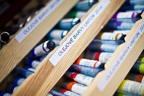 oil colors Umton, school supplies, color, colour, colors, colours, painting, art, tools