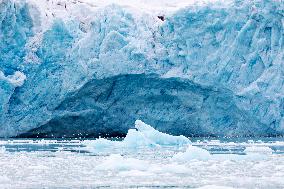 ice floe around Svalbard