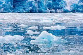 ice floe around Svalbard