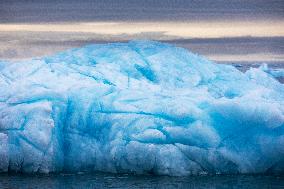 ice floe around Svalbard