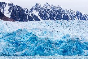 ice floe around Svalbard