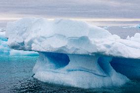 ice floe around Svalbard