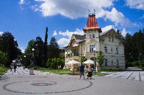 Villa with Pharmacy (originally Villa Austria), Luhacovice