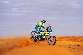 rally Dakar, Martin Michek in the 6th etape: Haｴil - Riyadh
