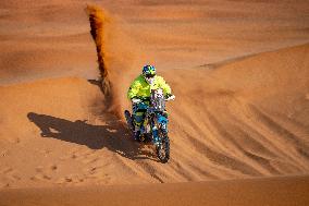 rally Dakar, Milan Engel in the 6th etape: Haｴil - Riyadh