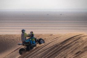 rally Dakar, Thomas Kubiena in the 6th etape: Haｴil - Riyadh