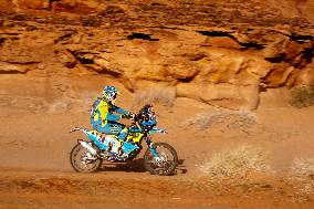 rally Dakar, Milan Engel in the 5th etape: Al Ula - Haｴil