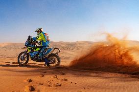 rally Dakar, Martin Michek in the 12th etape: Haradh - Qiddiya
