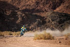 rally Dakar, Milan Engel in the 4th etape: Neom - Al Ula