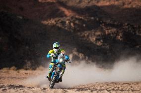 rally Dakar, Milan Engel in the 4th etape: Neom - Al Ula