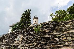 Milesovka, Milesovka, mountain, hill, transmitter, meteorological station, observatory, lookout tower