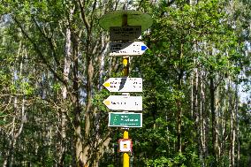 Milesovka, Milesovka, mountain, hill, transmitter, meteorological station, observatory, lookout tower, signs