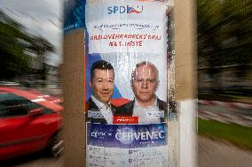 election poster of the Freedom and Direct Democracy (SPD)