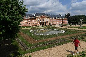 French park at Dobris chateau