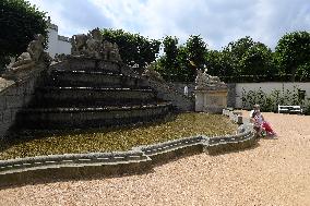 French park at Dobris chateau