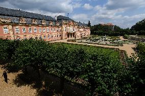 French park at Dobris chateau