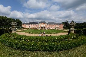 French park at Dobris chateau