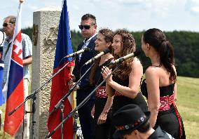 Czechs and Slovaks brotherhood festival, Velka Javorina