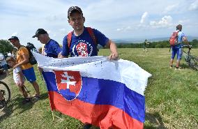 Czechs and Slovaks brotherhood festival, Velka Javorina