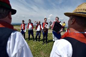 Czechs and Slovaks brotherhood festival, Velka Javorina