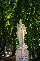 Monument of Dr Frantisek Stastny in Luhacovice Spa, statue