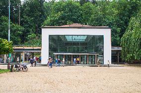 Vincentka hall and the Colonnade in Luhacovice Spa