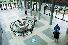 Vincentka Hall with mineral spring in Luhacovice Spa