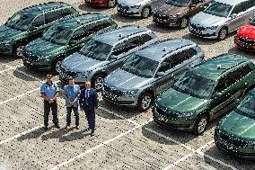 cars by Skoda Auto for Czech Interior Ministry