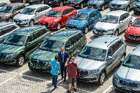 cars by Skoda Auto for Czech Interior Ministry