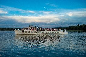 Lake Macha, boat May, ship, evening cruise